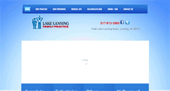 Desktop Screenshot of lakelansingfamilypractice.com